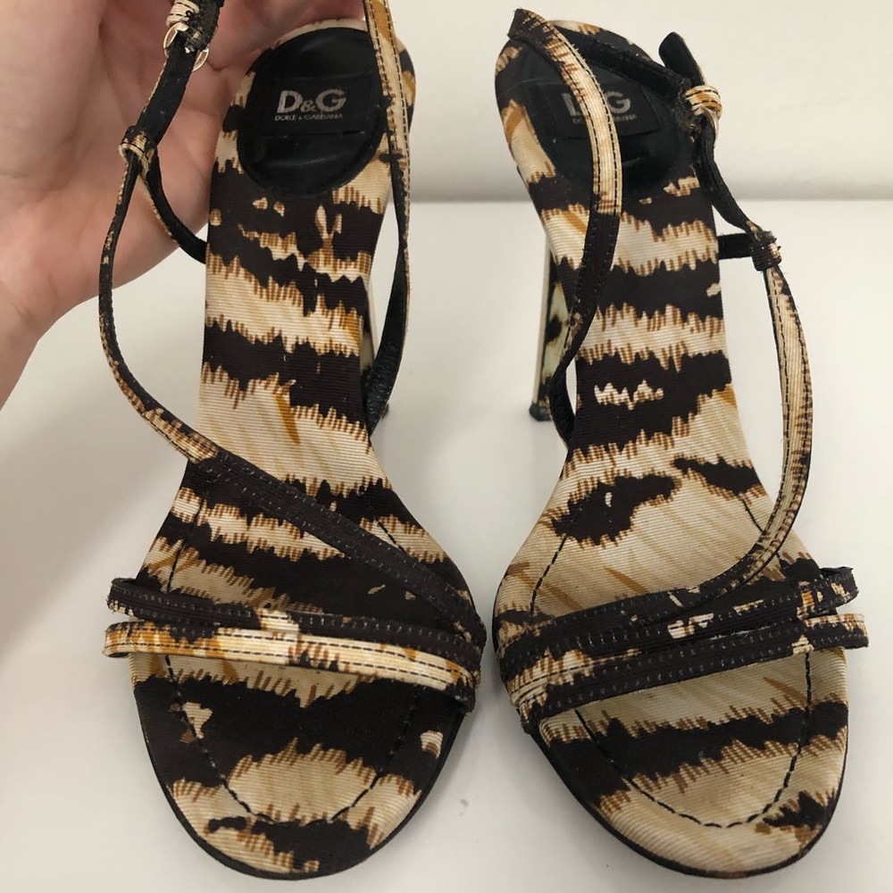 Dolce Gabbana open toe shoes